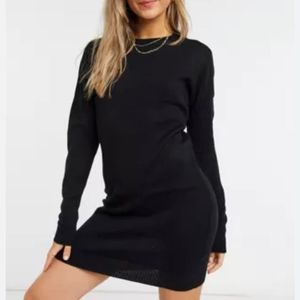 NWOT Brave Soul black sweater dress Women’s Medium